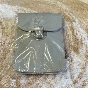 Chic Silver Crossbody Bag